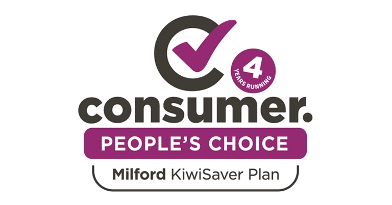 Consumer People's Choice Award Milford KiwiSaver Plan 2021
