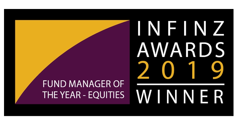 Milford - Winner of INFINZ Fund Manager of the Year – Equities 2019