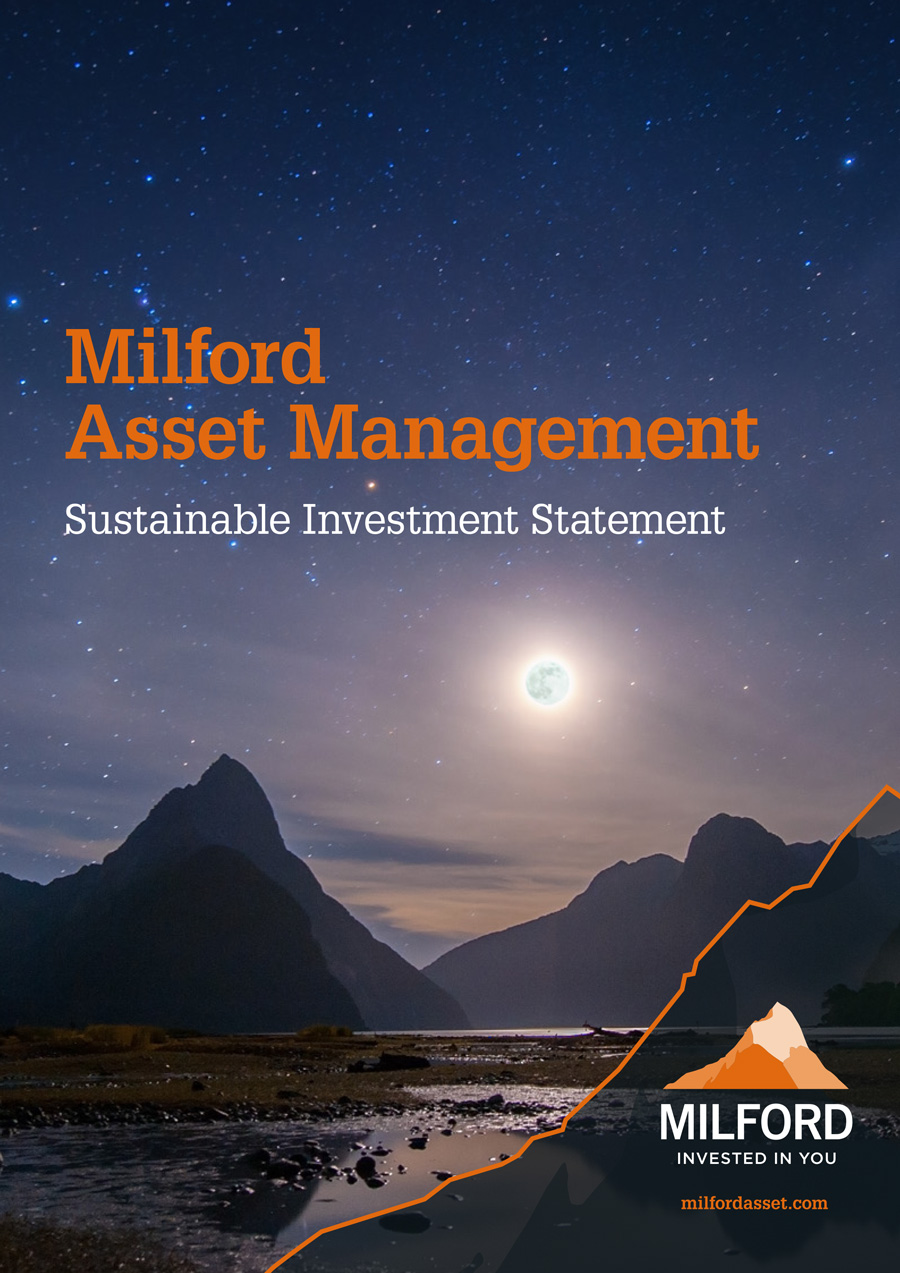 Milford Sustainable Investment Policy Document Cover Page
